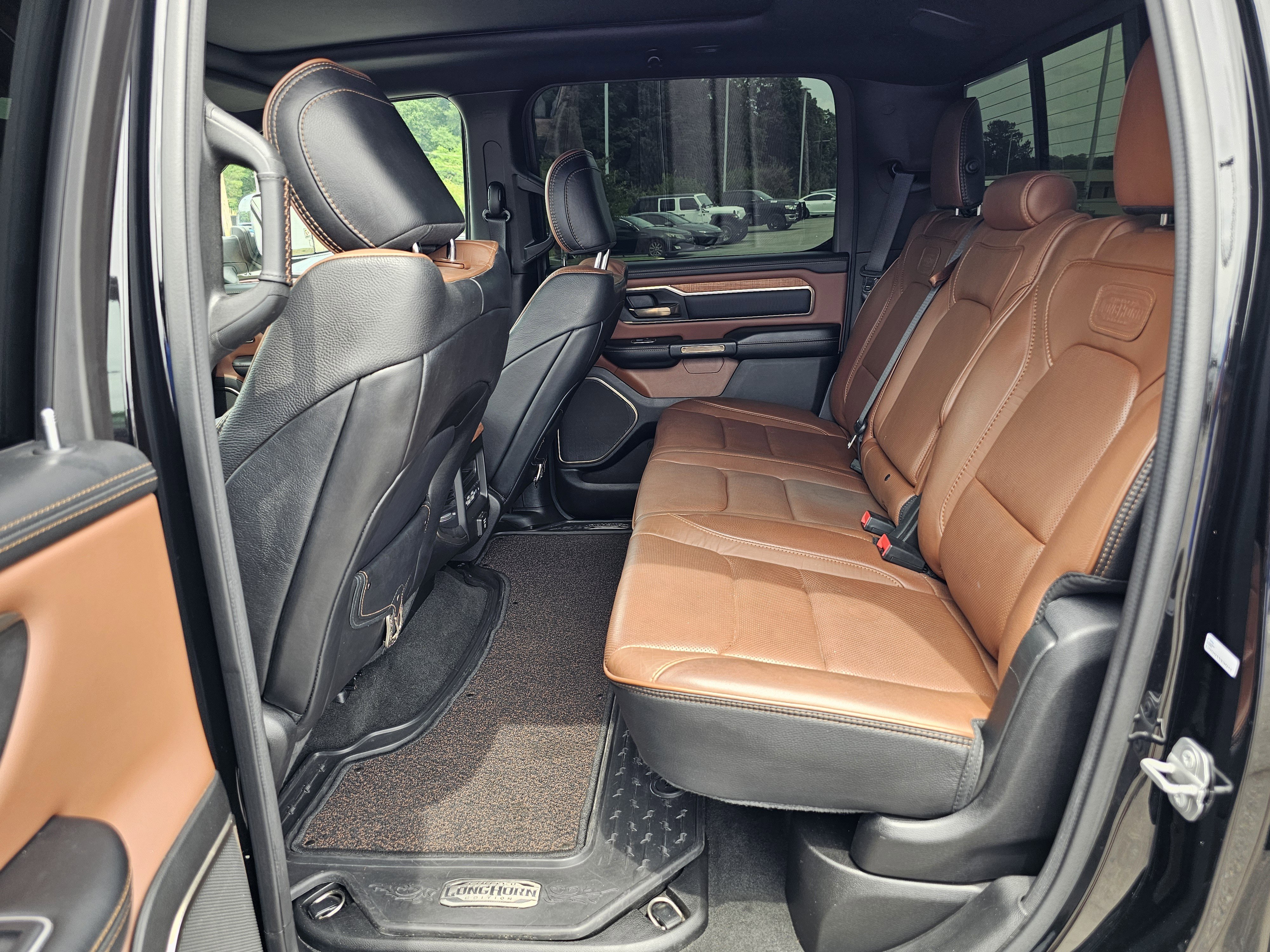Used 2022 Diamond Black Crystal Pearlcoat Ram Longhorn image 34