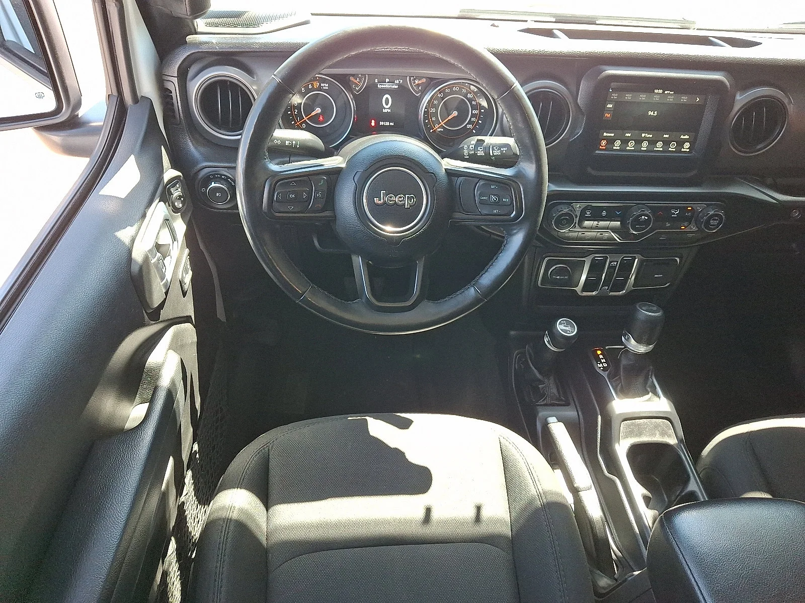 Used 2022 Bright White Clearcoat Jeep Unlimited Sport S image 12