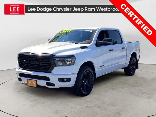Certified Used 2023 Bright White Clearcoat Ram Big Horn/Lone Star image 1