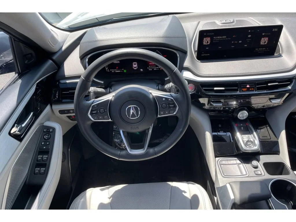 Used 2023 Lunar Silver Metallic Acura TECH image 70