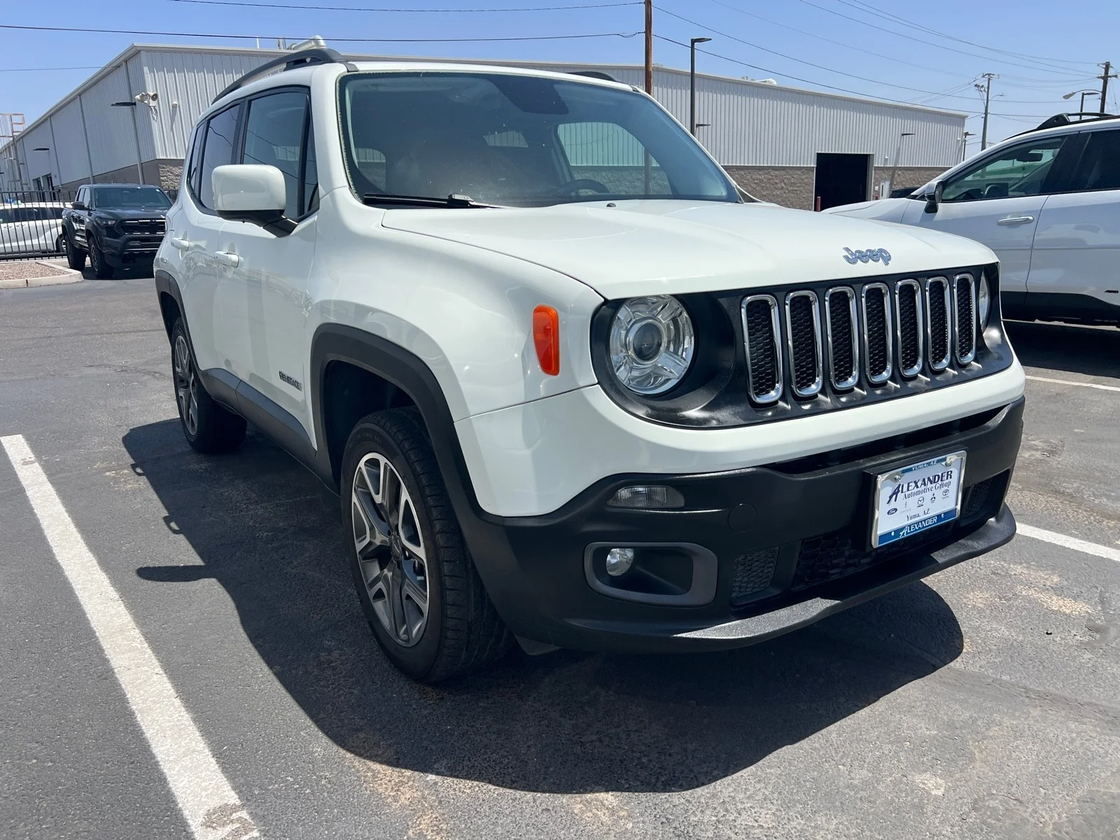 Used 2017 Jeep Renegade Latitude with VIN ZACCJBBB6HPF44917 for sale in Yuma, AZ