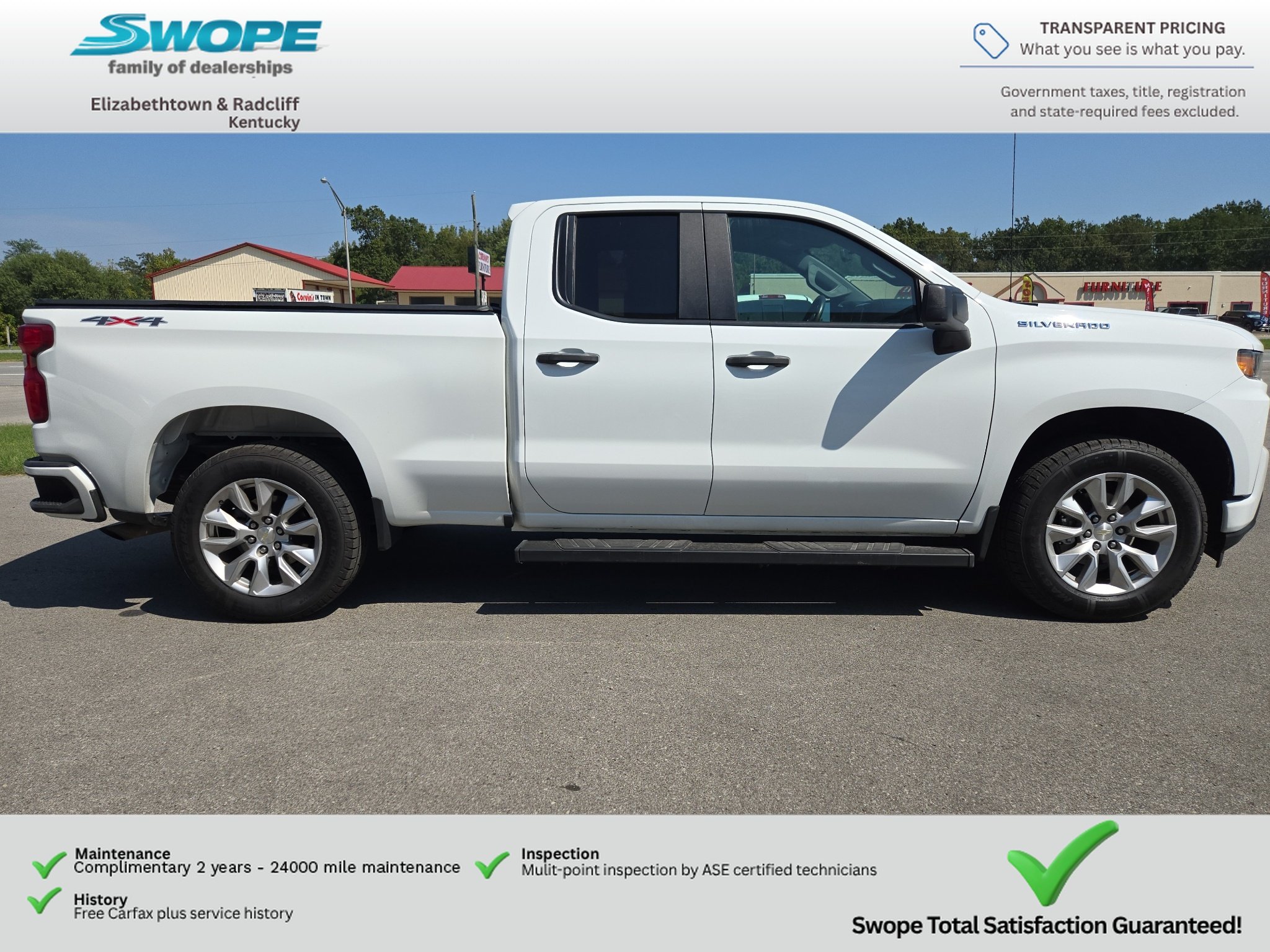 Used 2020 Summit White Chevrolet Custom image 8