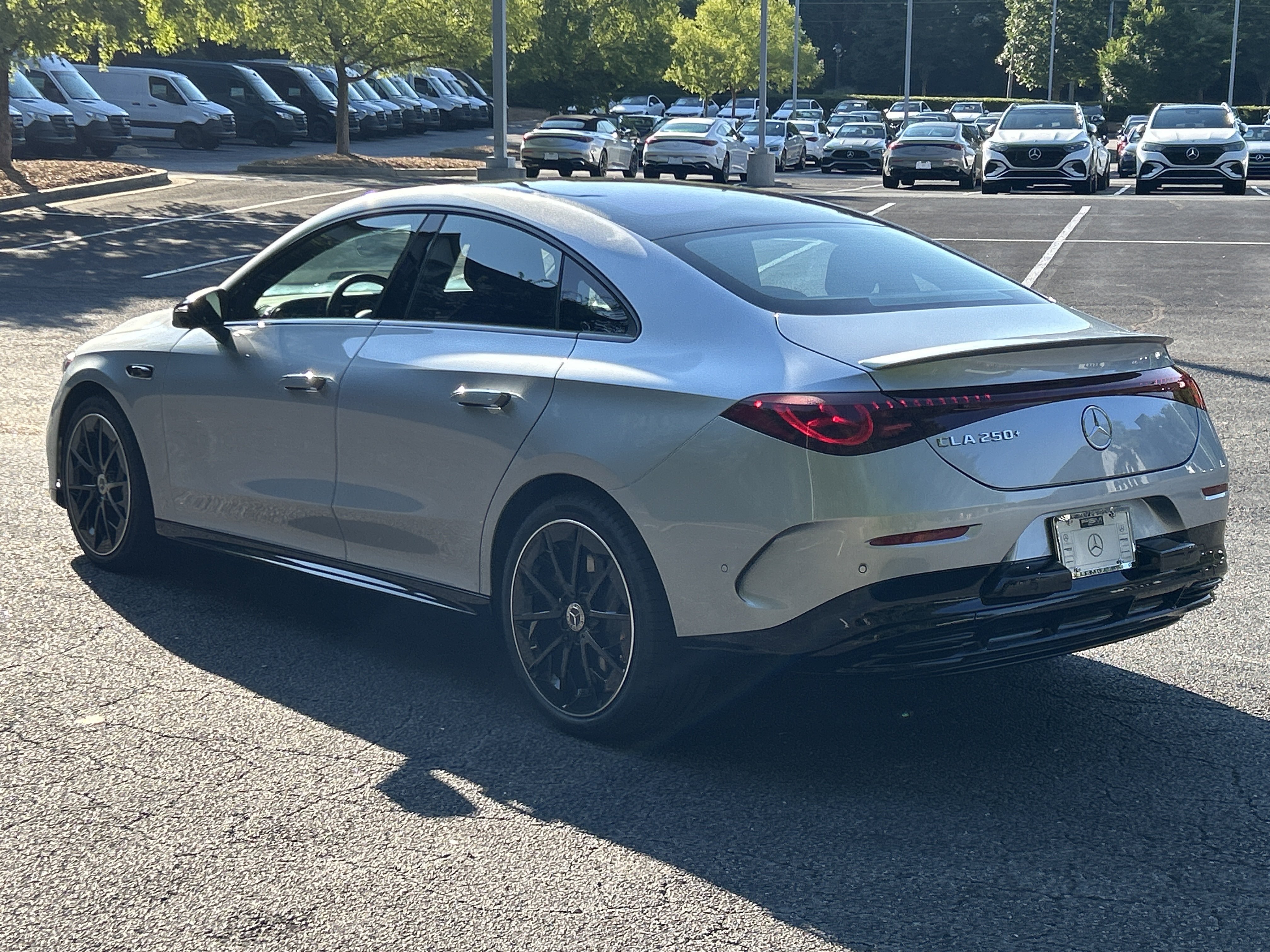 New 2027 Cirrus Silver Metallic Mercedes-Benz CLA 250+ Electric Sedan image 10