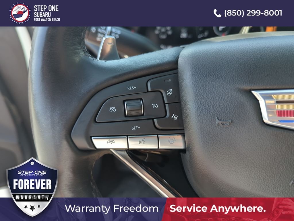 Used 2023 White Cadillac Premium Luxury image 22