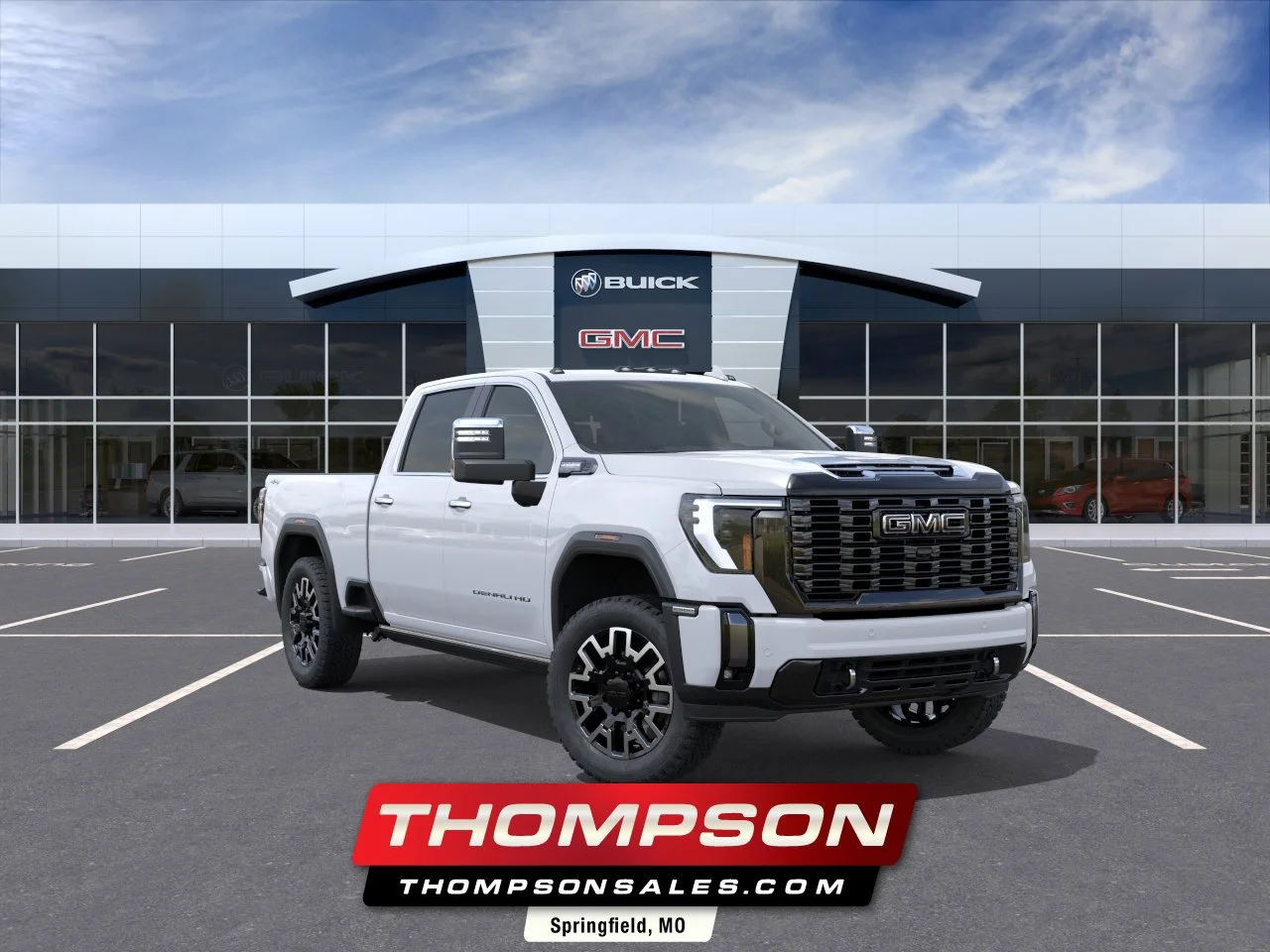 New 2026 Glacier White Tricoat GMC Denali Ultimate image 1