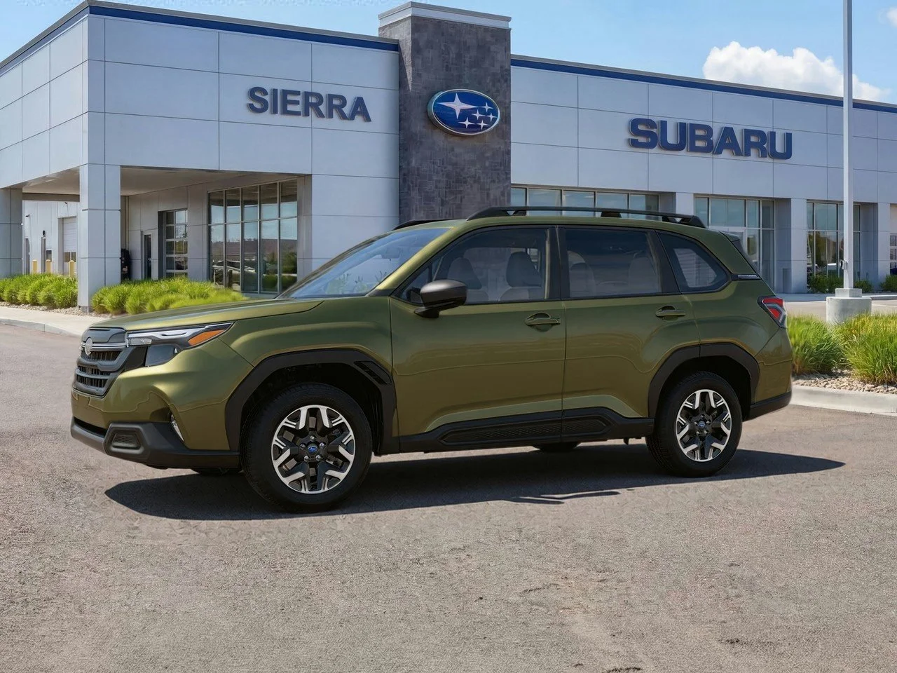 New 2026 Autumn Green Metallic Subaru Premium image 2