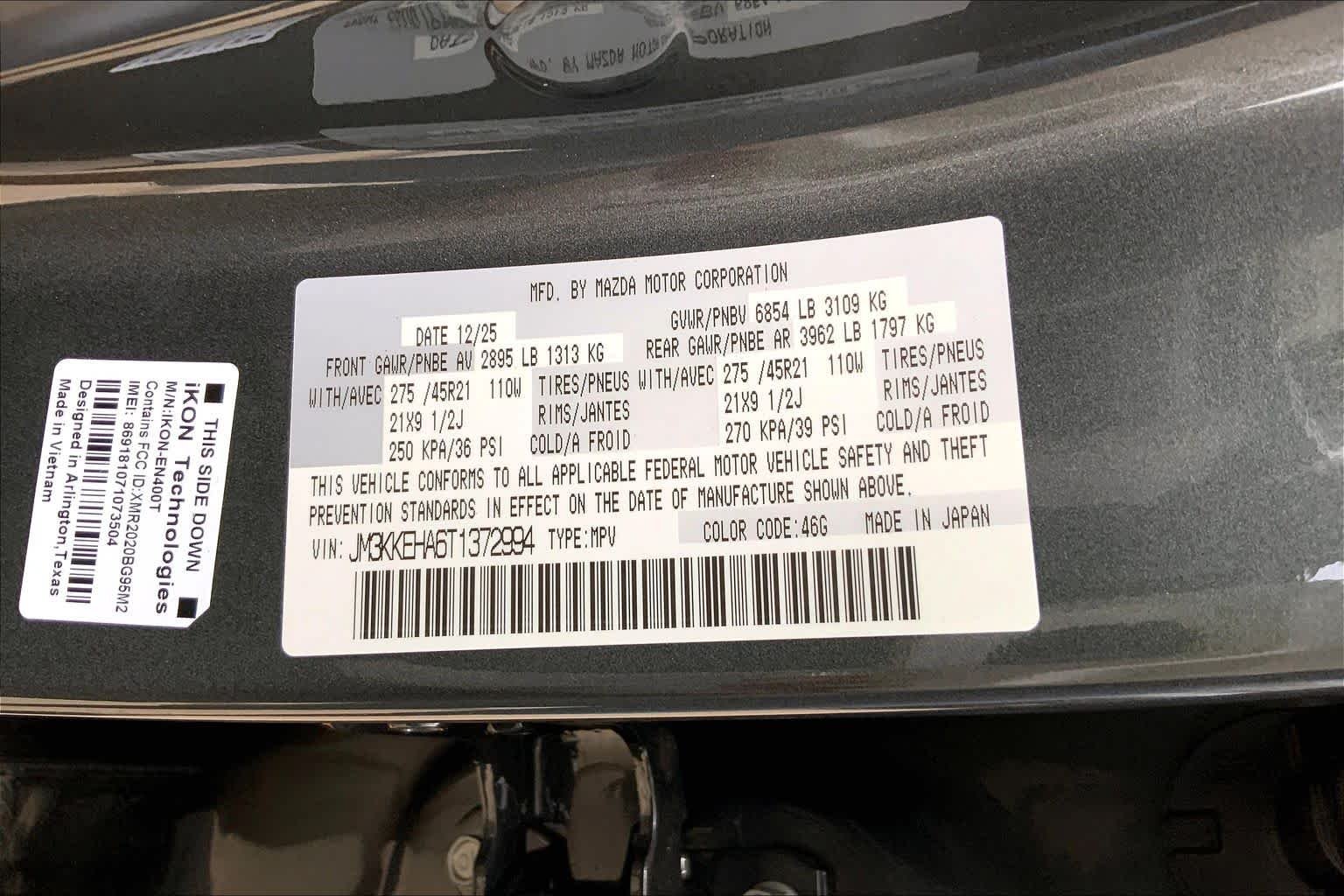 New 2026 Machine Gray Metallic Mazda Premium Plus AWD image 21