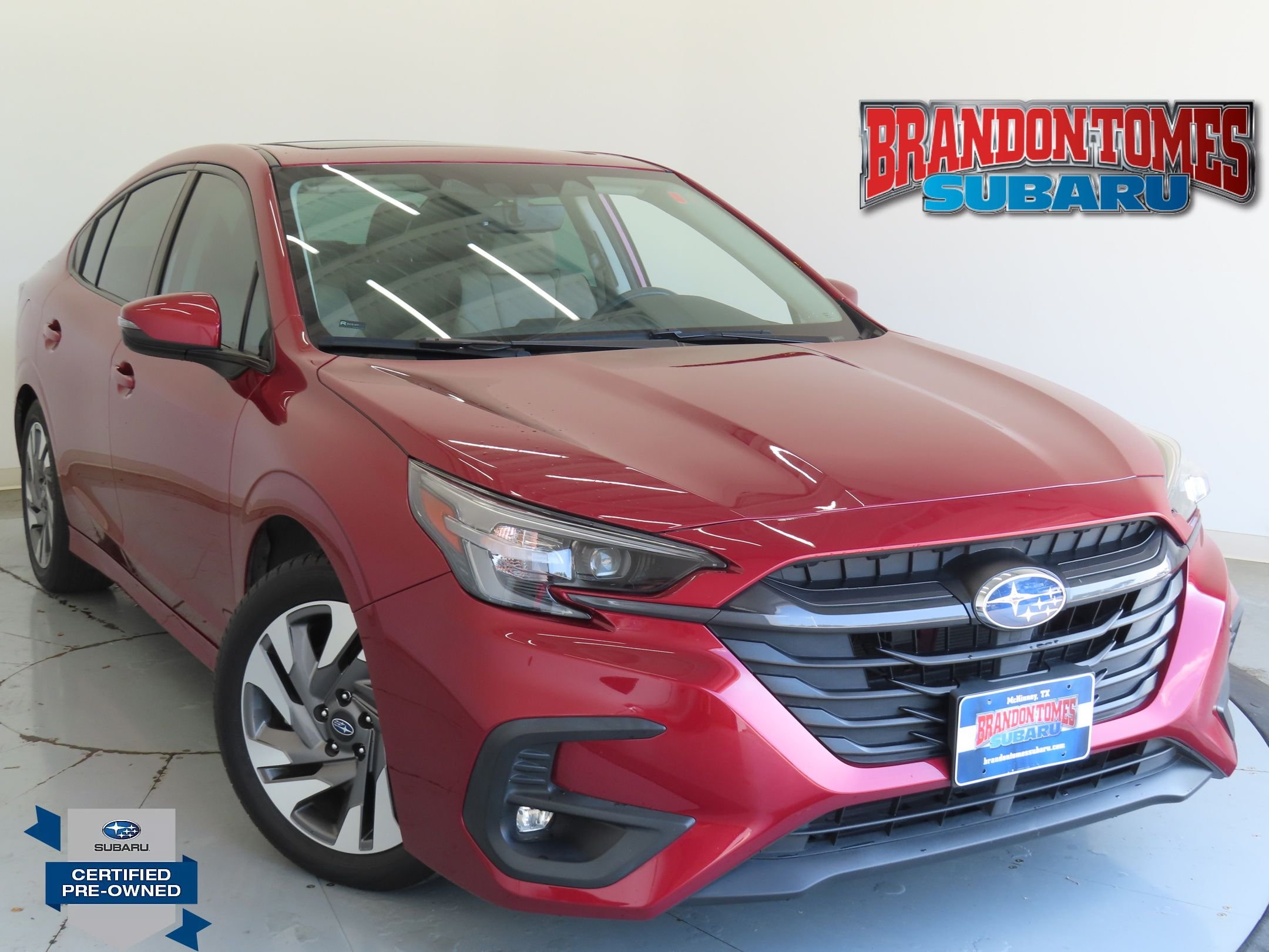 Used 2024 Red Subaru Limited image 1
