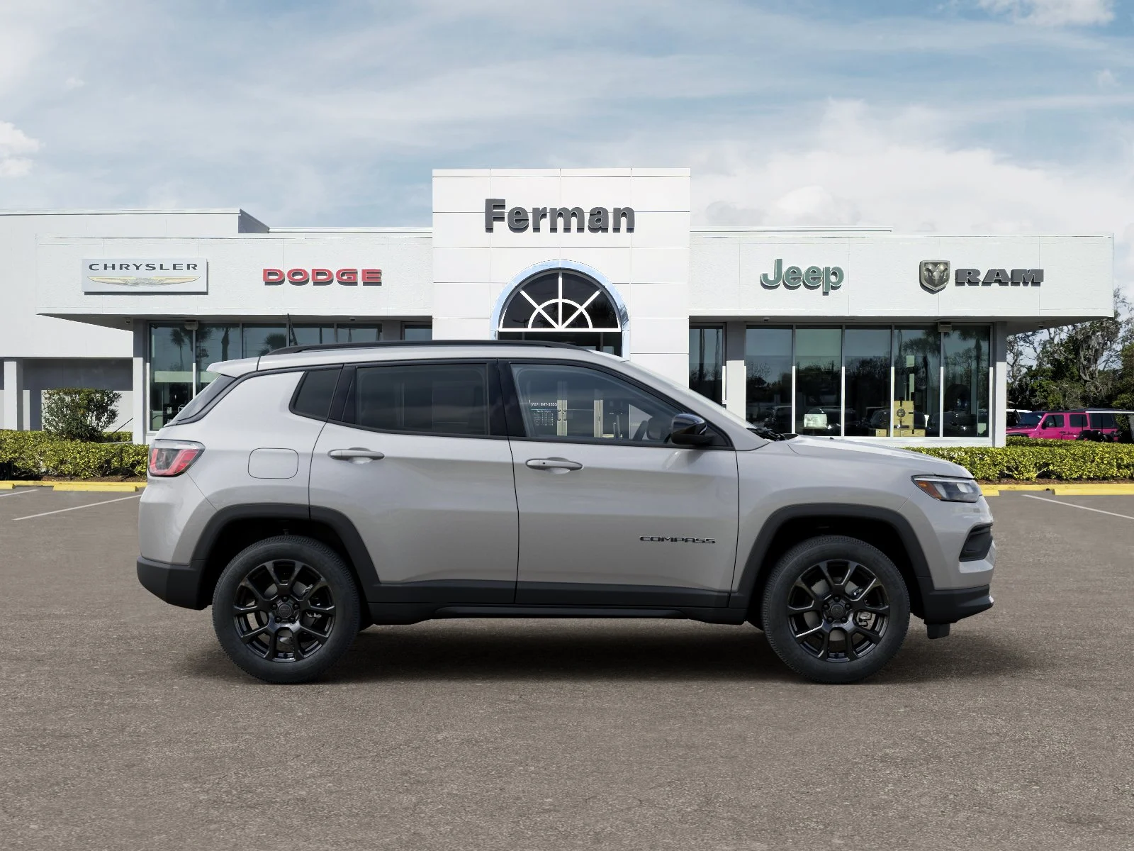 New 2026 Silver Zynith Metallic Clear-Coat Exterior Paint Jeep Latitude image 51