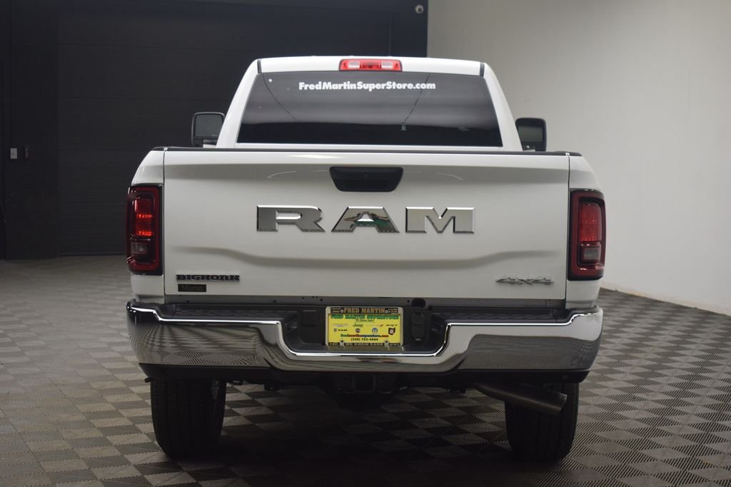 New 2026 Bright White Clear-Coat Exterior Paint RAM Big Horn image 13