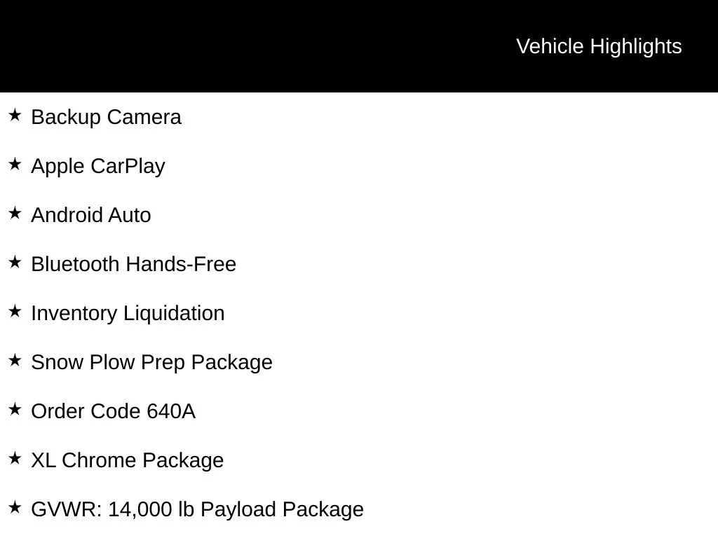 Used 2025 White Ford XL image 16