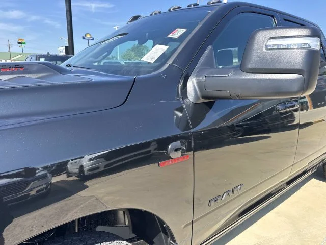 New 2027 Diamond Black Crystal Pearl-Coat Exterior Paint RAM Laramie image 11