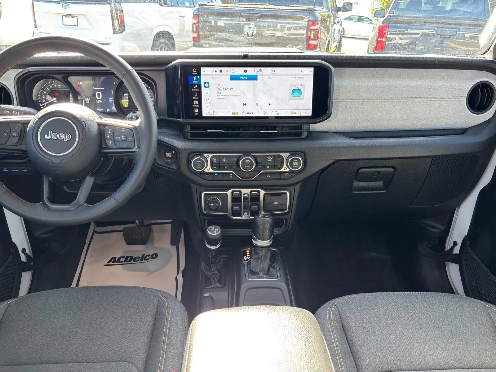 Used 2024 Bright White Clearcoat Jeep Sport S image 34