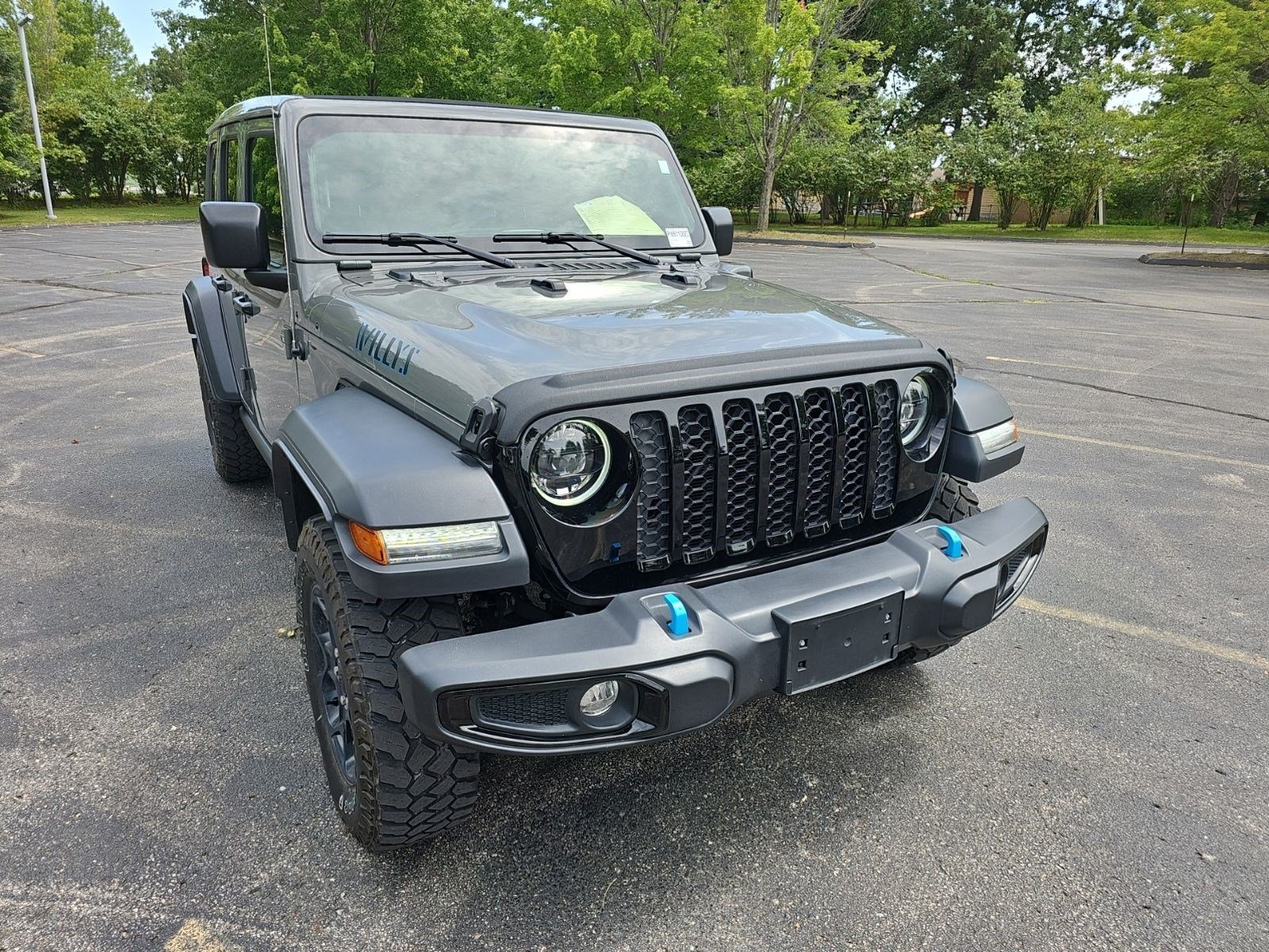 Certified Used 2023 Sting-Gray Clearcoat Jeep Willys 4xe image 7