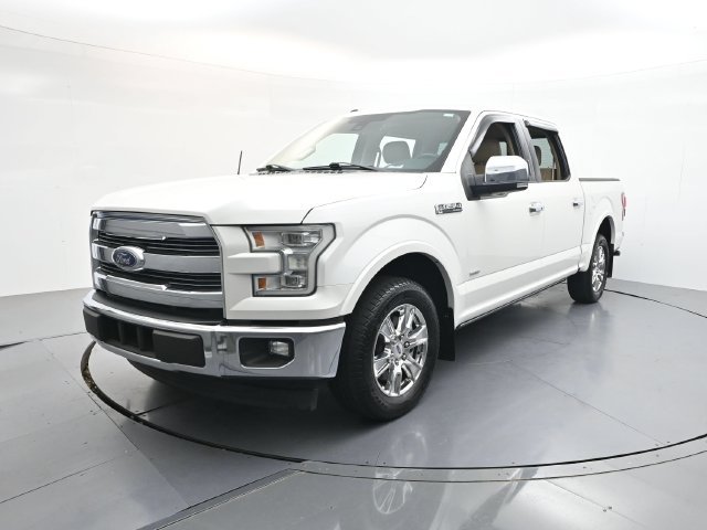 Used 2017 White Platinum Clearcoat Metallic Ford Lariat image 3