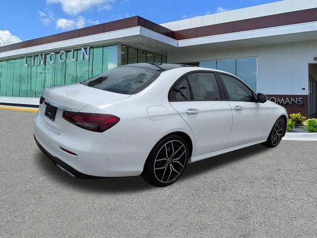 Certified Used 2021 White Mercedes-Benz E 350 image 4
