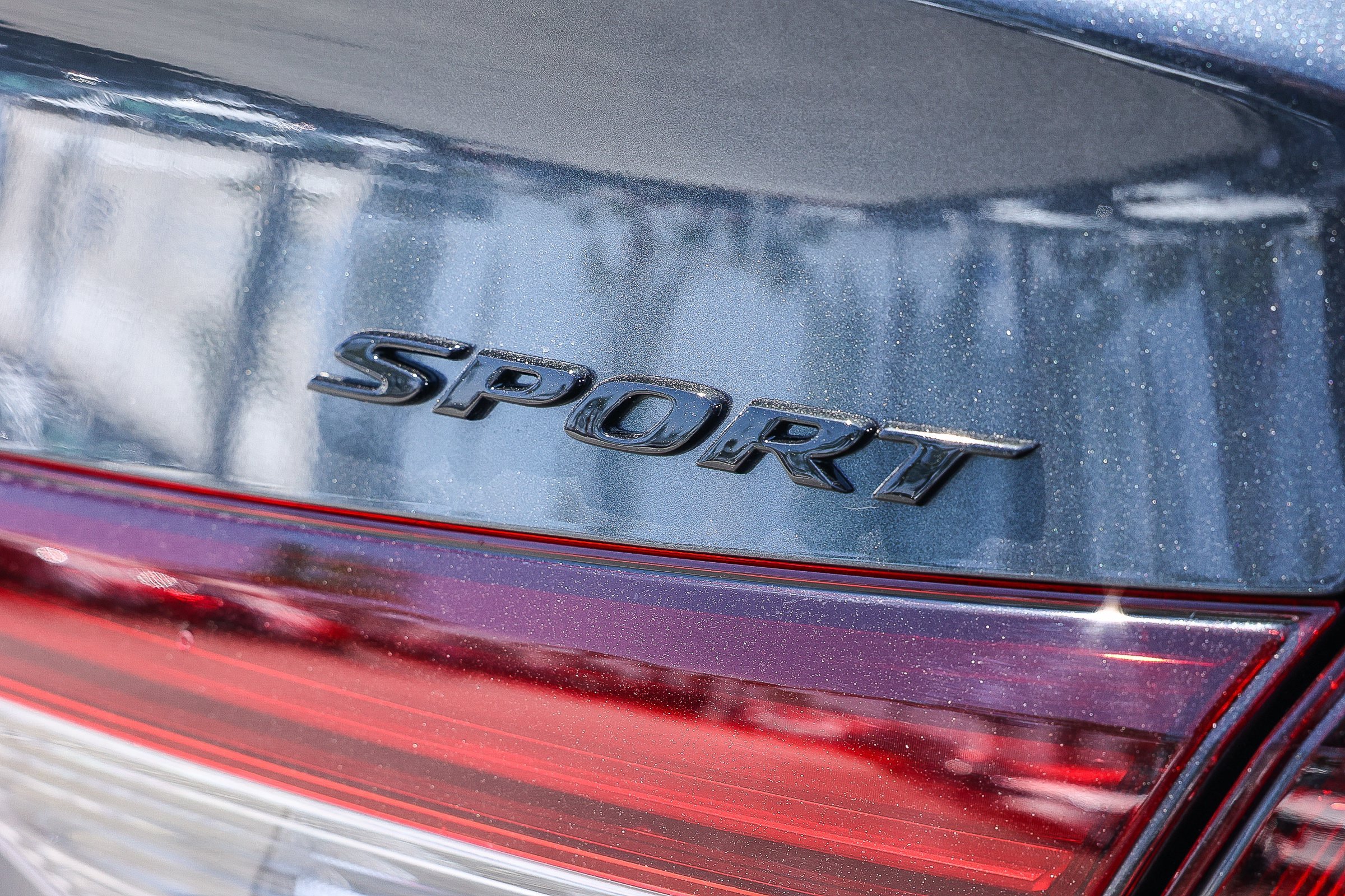 New 2026 Meteorite Gray Metallic Honda Sport CVT image 9