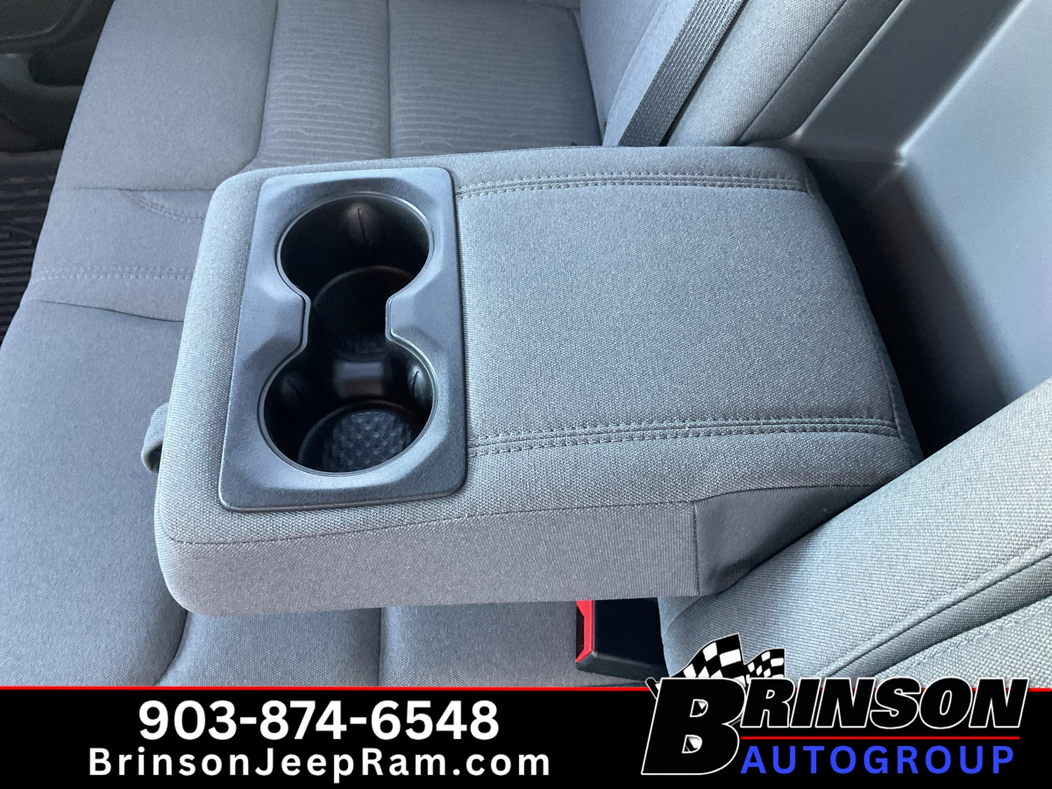 Used 2024 Granite Crystal Metallic Clearcoat Ram Lone Star image 16