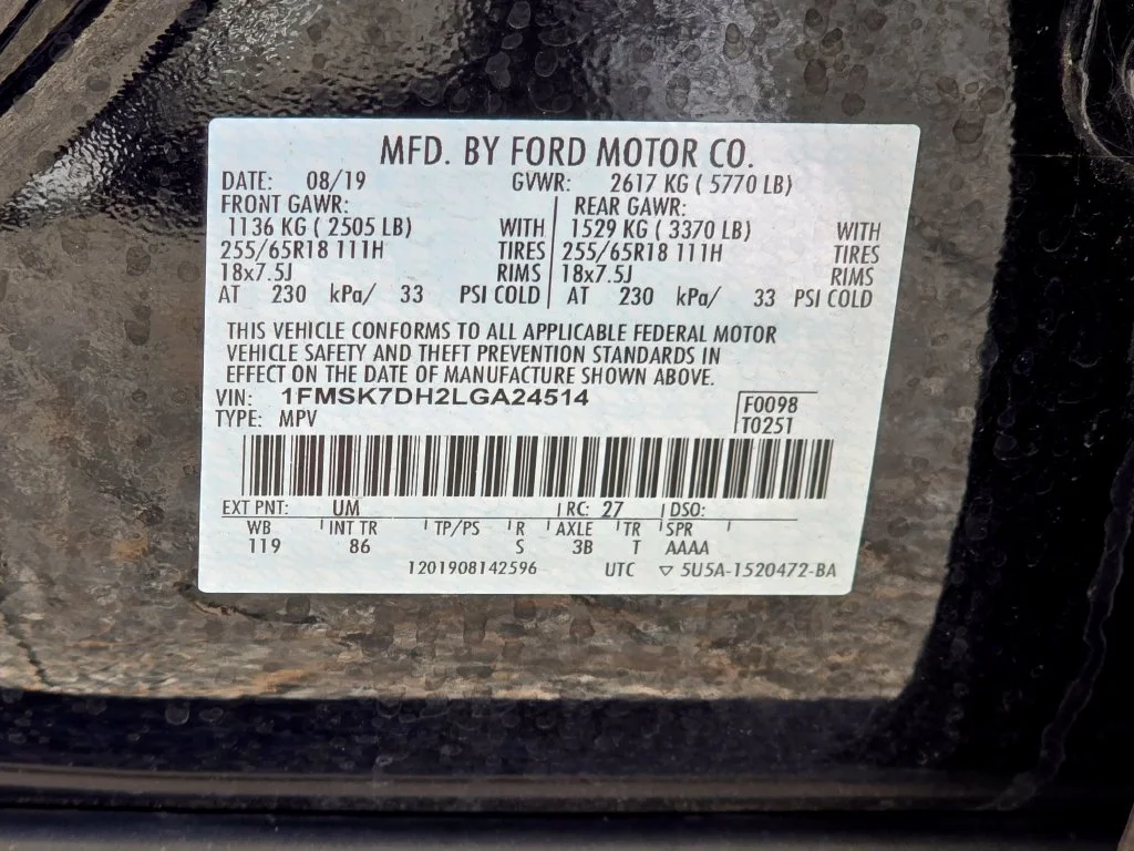 Used 2020 Black Ford XLT image 25