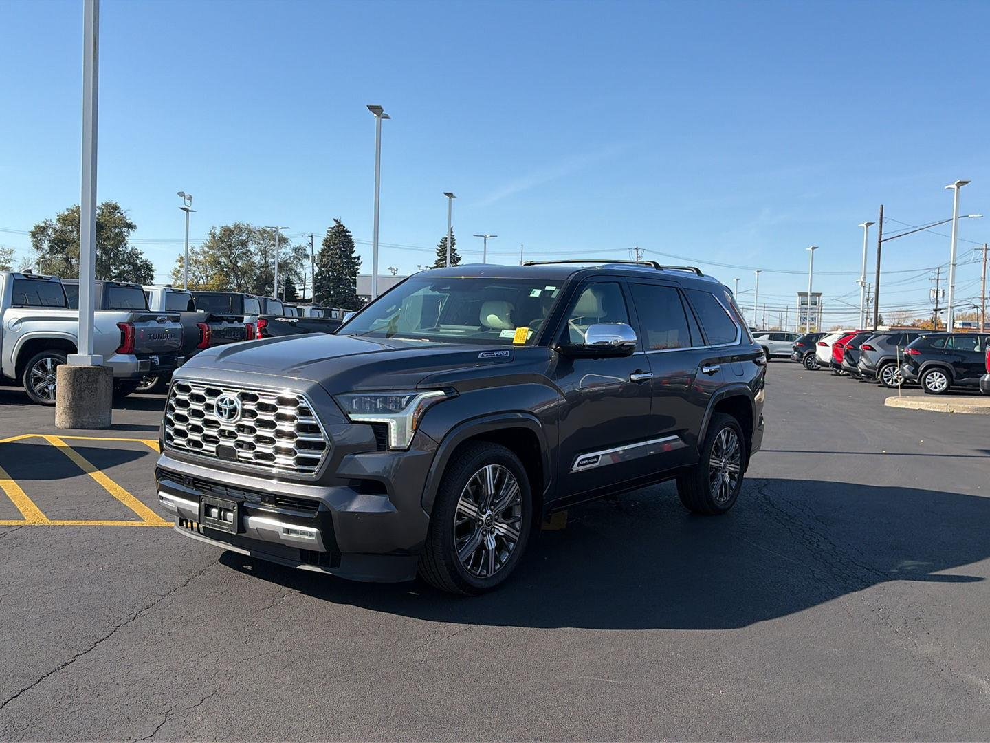 Used 2024 Magnetic Gray Metallic Toyota Capstone image 7
