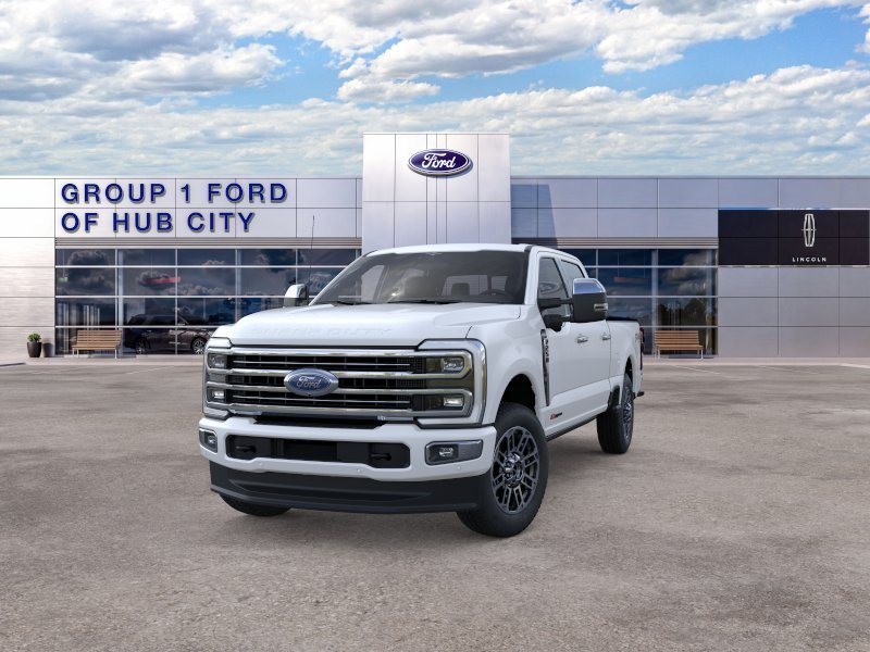 New 2026 Star White Metallic Tri-Coat Ford F-250® Platinum® image 2