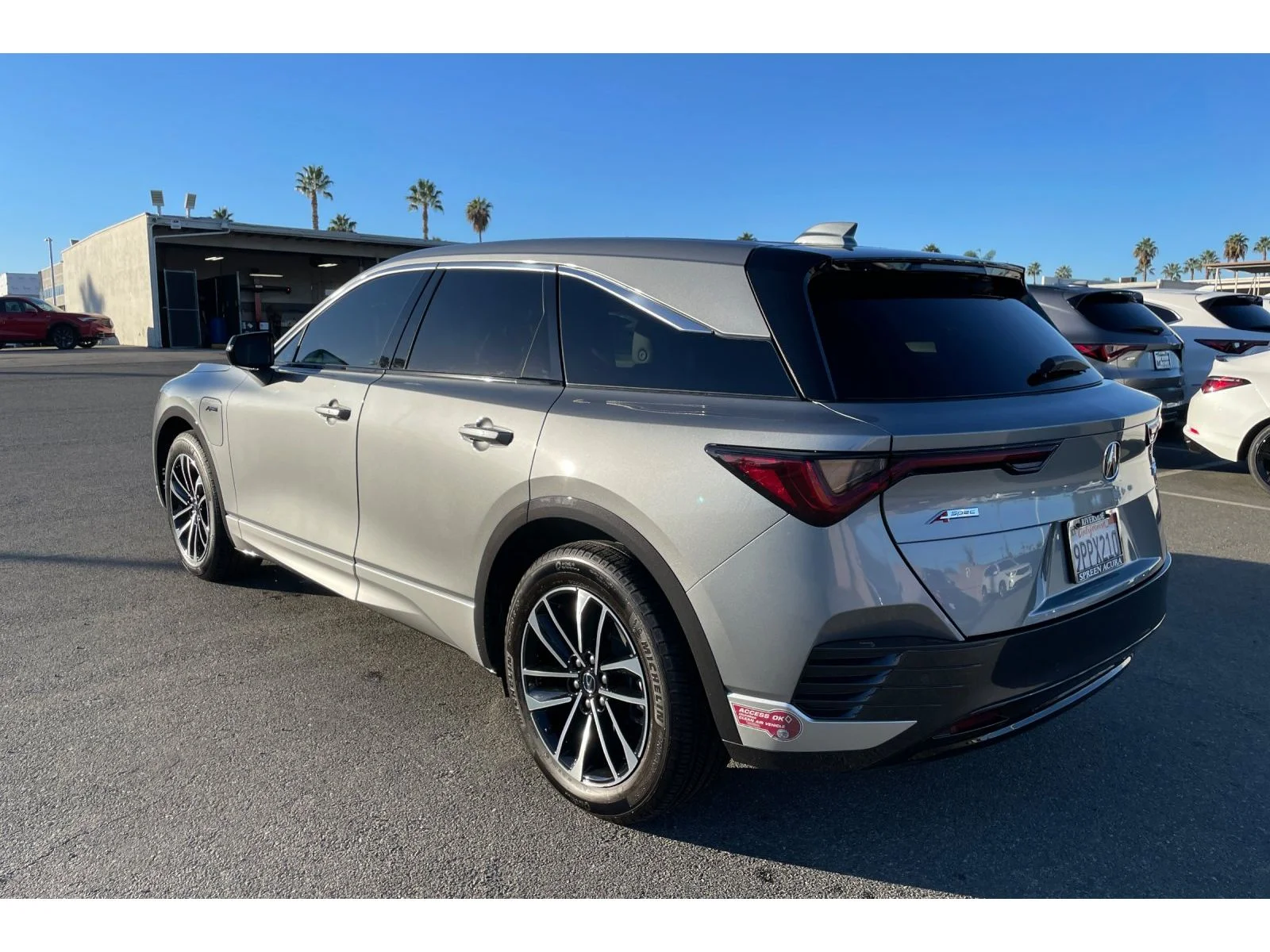 Used 2024 SILVER Acura w/A-Spec Package image 3