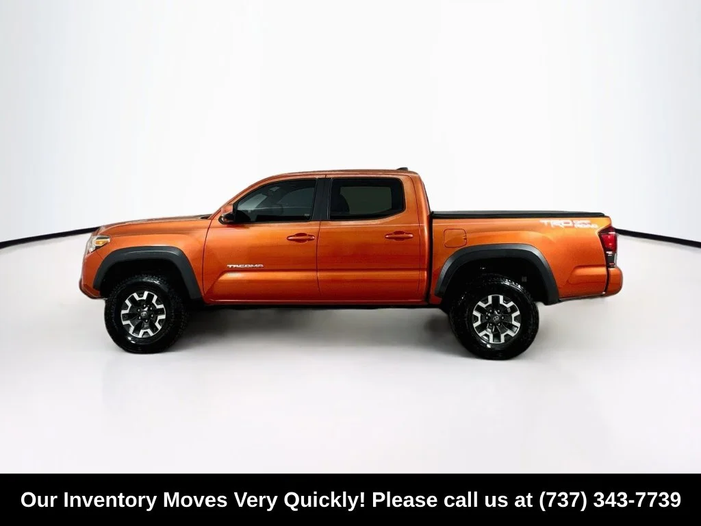 Used 2018 Inferno Red Toyota TRD Off-Road image 4