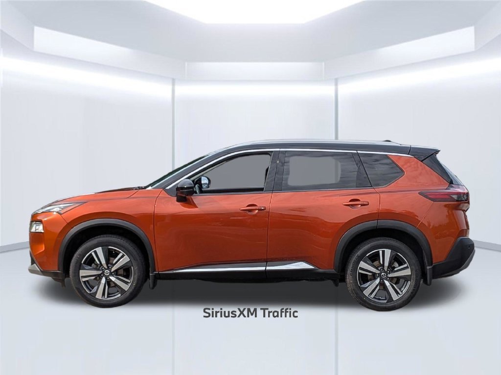 Used 2021 Orange Nissan SL image 2