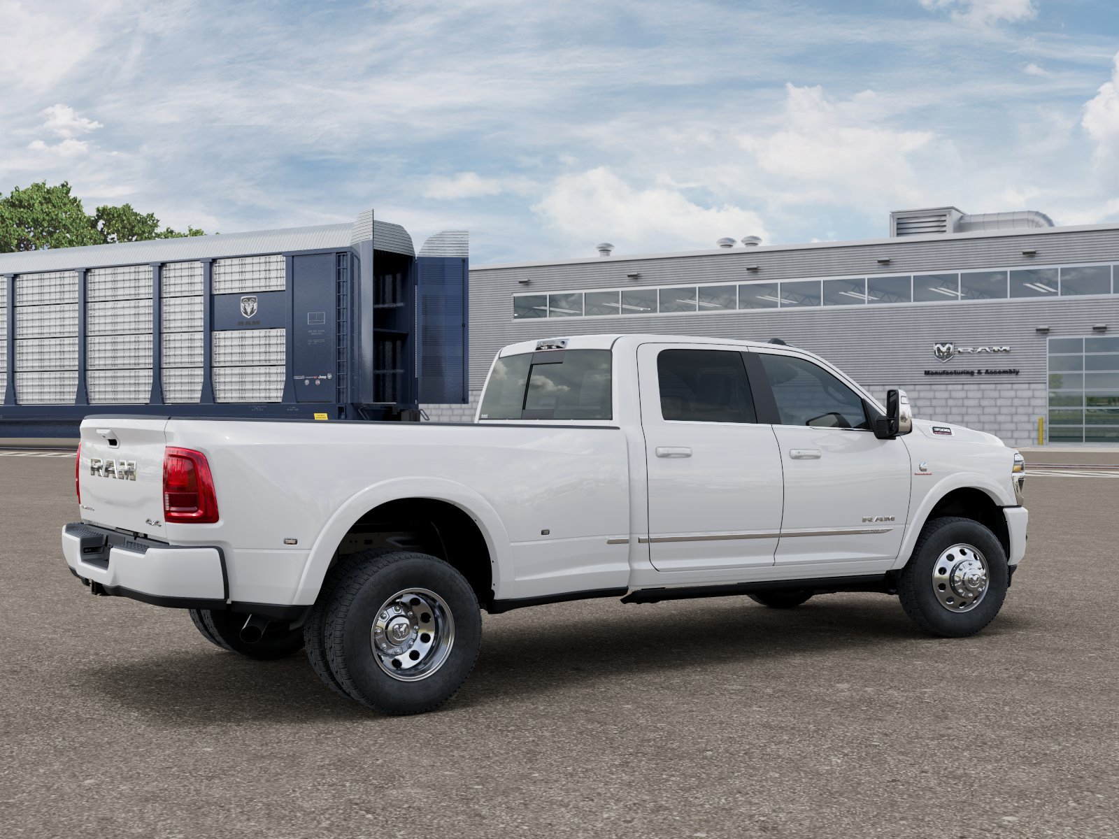 New 2026 Bright White Clearcoat RAM Limited image 2
