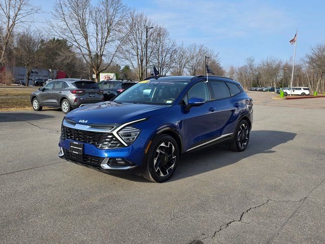 Used 2023 Blue Kia SX-Prestige image 4