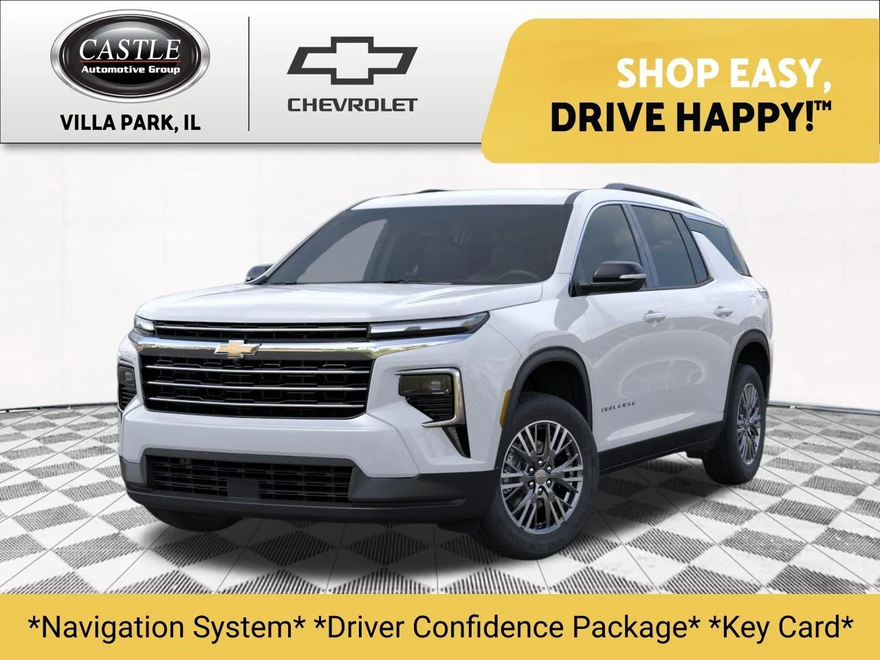 New 2026 Summit White Chevrolet LT image 1