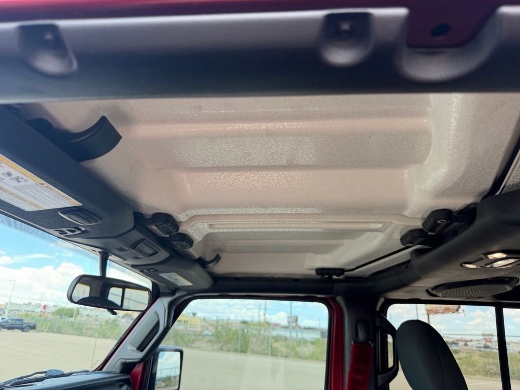 Used 2021 Red Jeep Unlimited Willys image 8