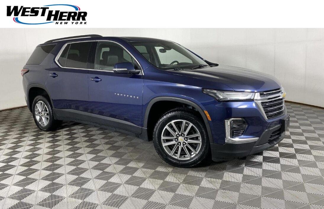 Used 2023 Northsky Blue Metallic Chevrolet LT Leather image 1