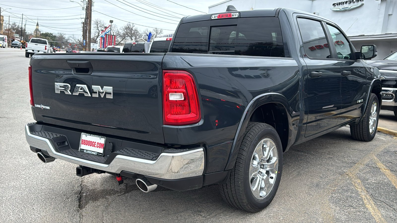 New 2026 Forged Blue Metallic Exterior Paint RAM Lone Star image 5