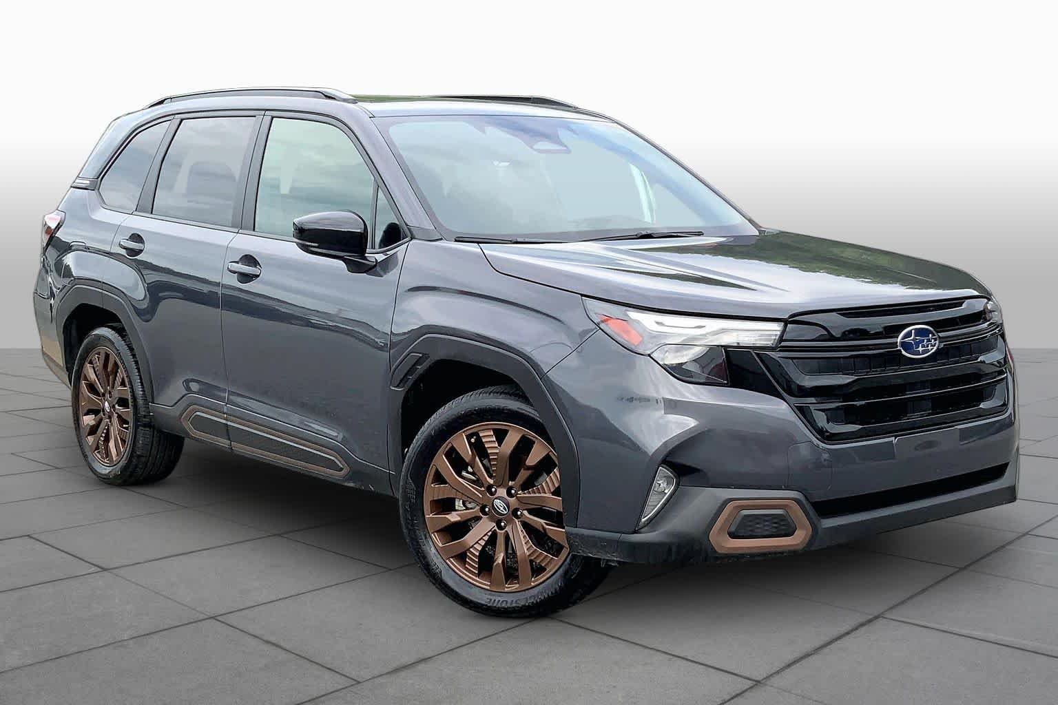 Used 2025 Magnetite Gray Metallic Subaru Sport image 3