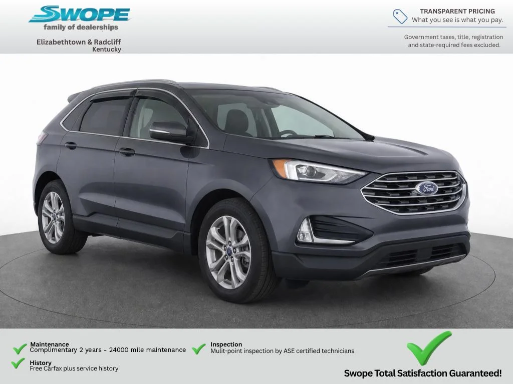 Used 2020 MAGNETIC METALLIC Ford SEL image 2