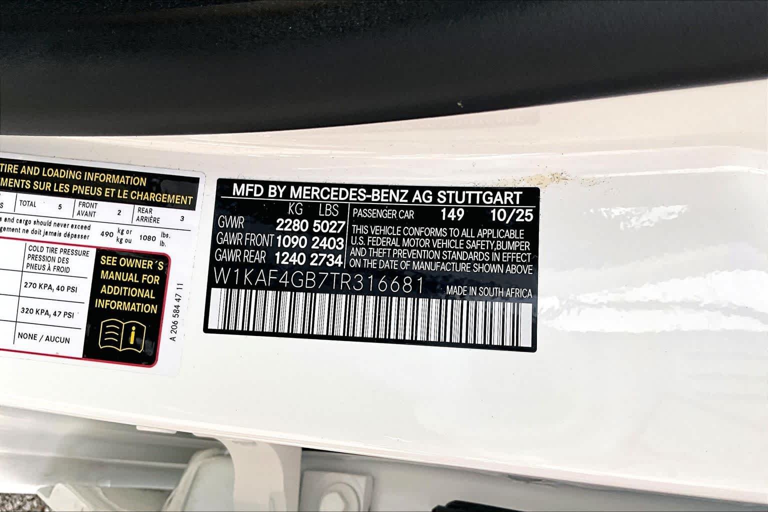 Certified Used 2026 Polar White Mercedes-Benz C 300 image 37