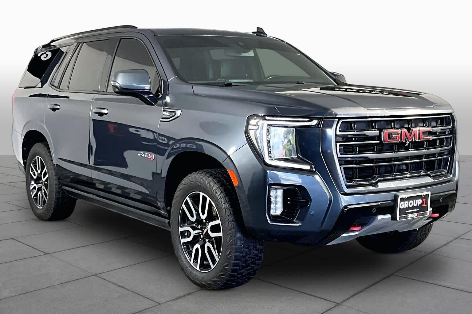 Used 2021 Dark Sky Metallic GMC AT4 image 4