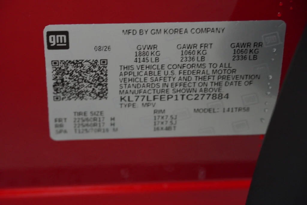 New 2026 Apex Red Chevrolet LS image 41