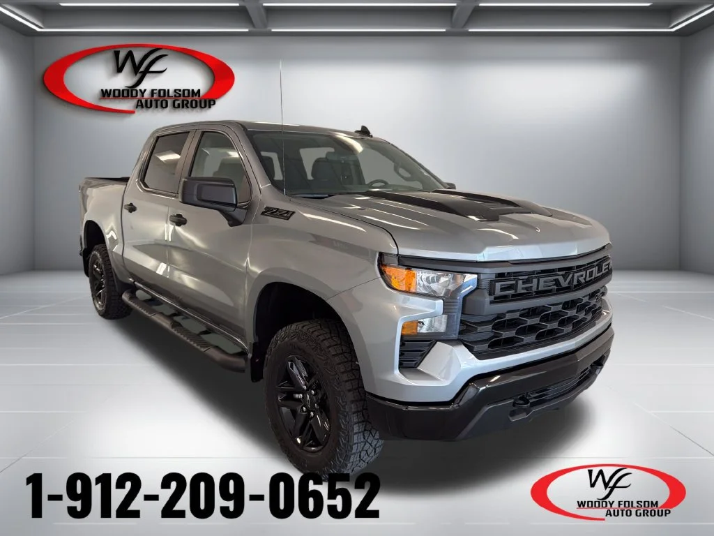 New 2026 Sterling Gray Metallic Chevrolet Custom Trail Boss image 1