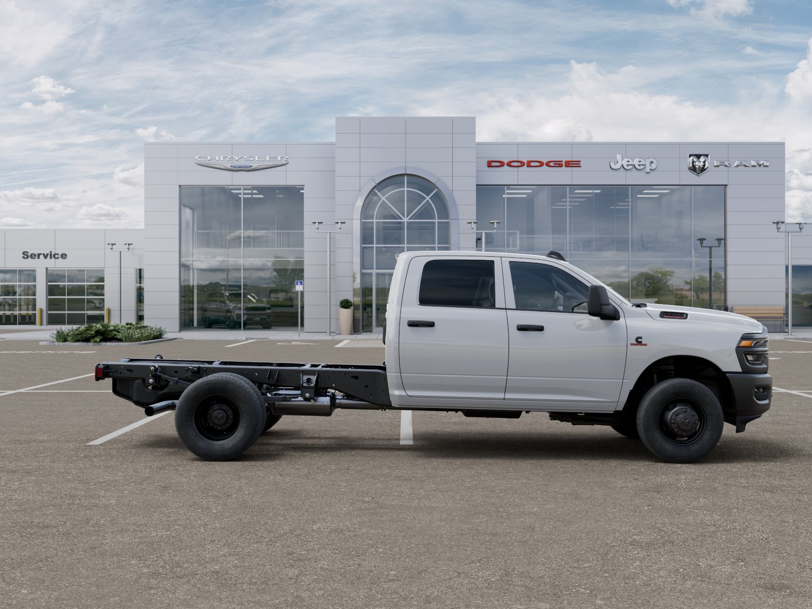 New 2026 Bright White Clear-Coat Exterior Paint RAM Tradesman image 22