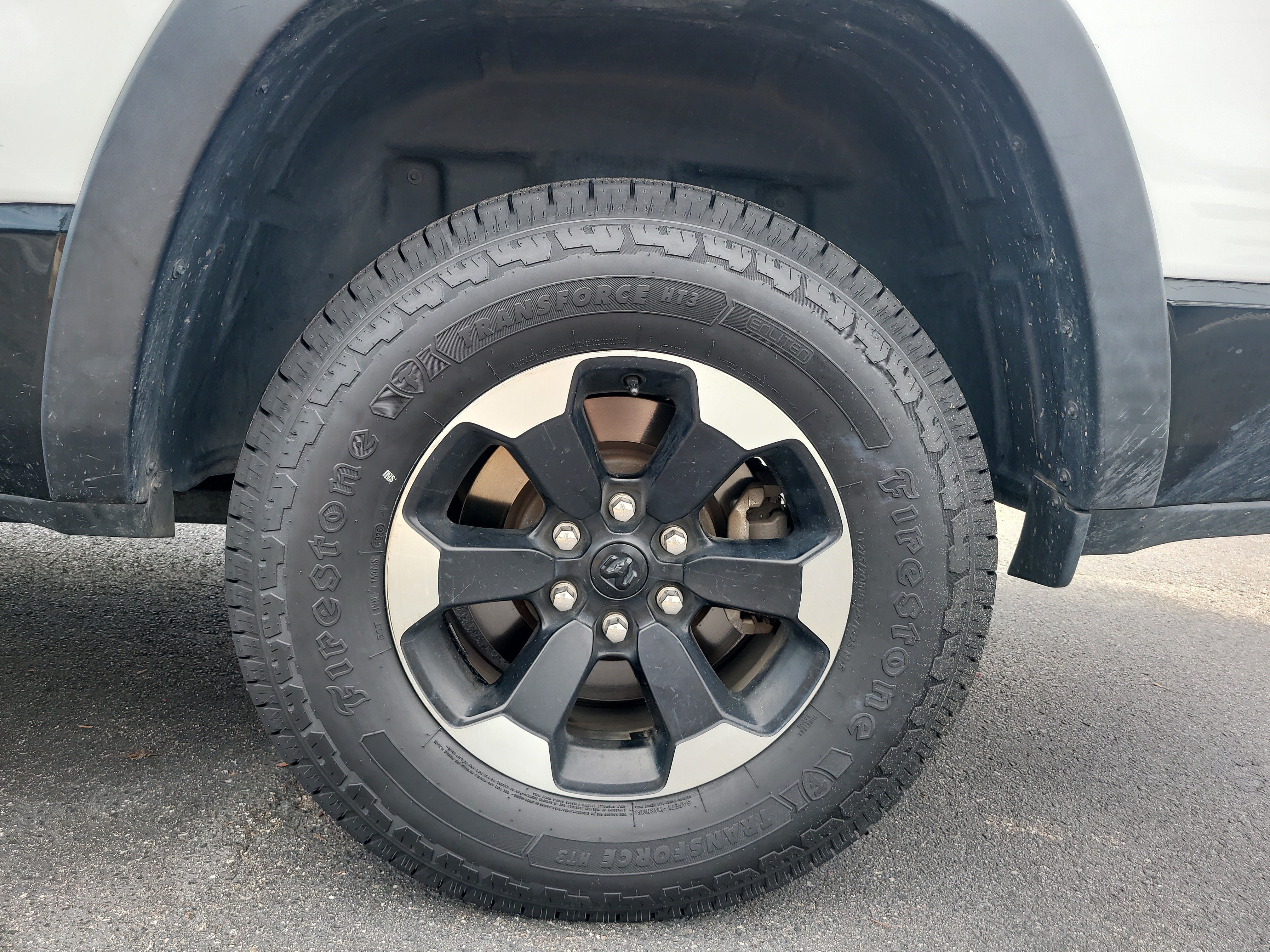 Used 2021 Bright White Clearcoat Ram Rebel image 9