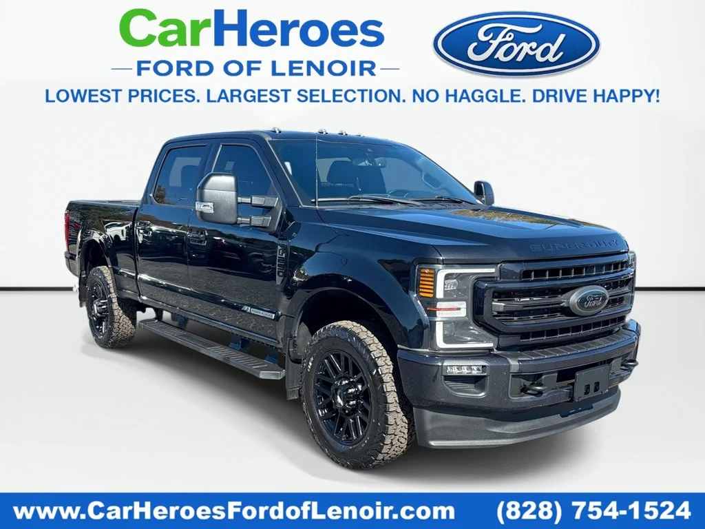 Used 2022 Black Ford Lariat image 1