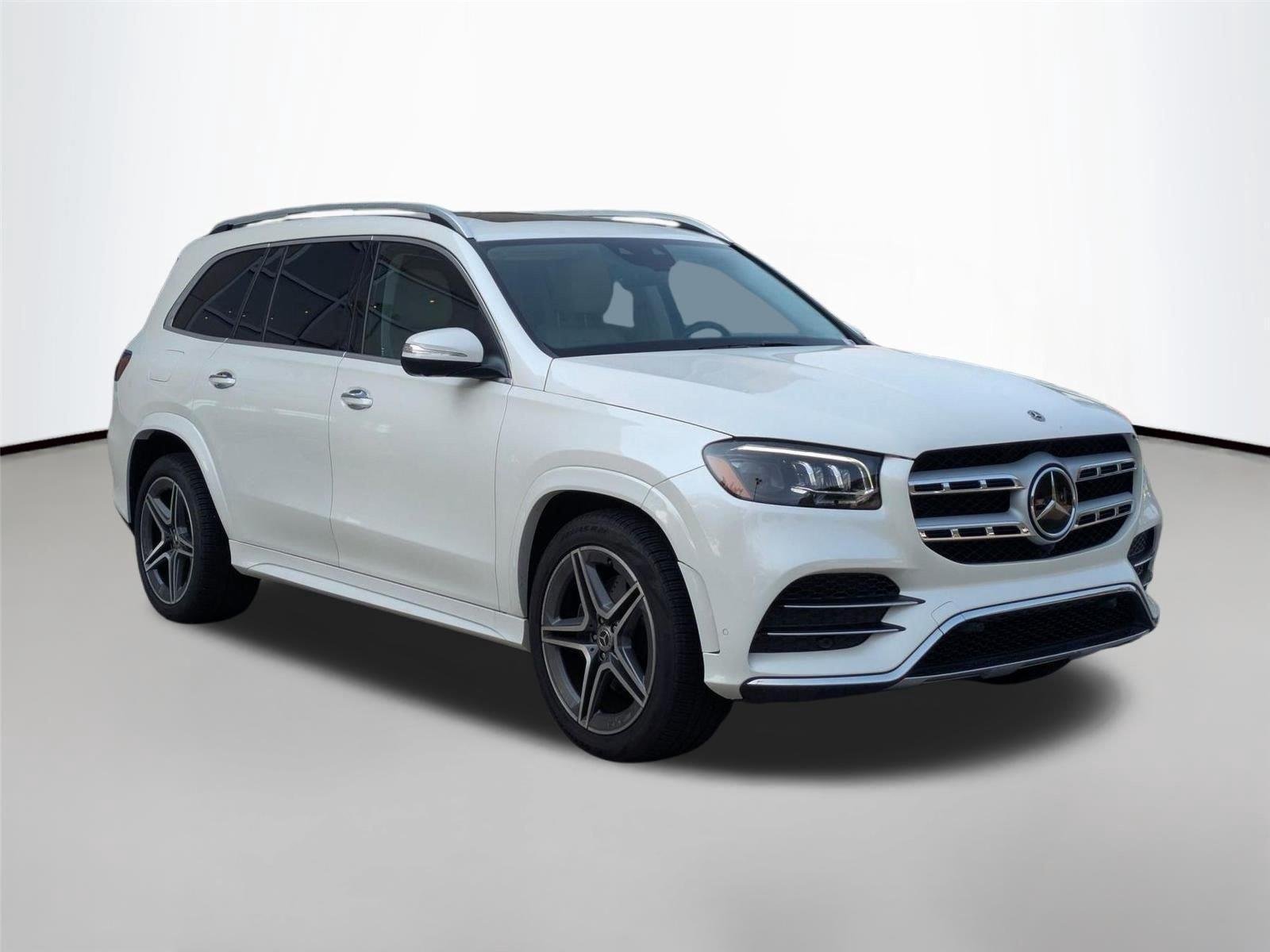 Used 2022 MANUFAKTUR Diamond White Bright Mercedes-Benz GLS 450 image 3