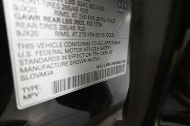 Used 2022 Black Audi 55 Premium Plus image 48