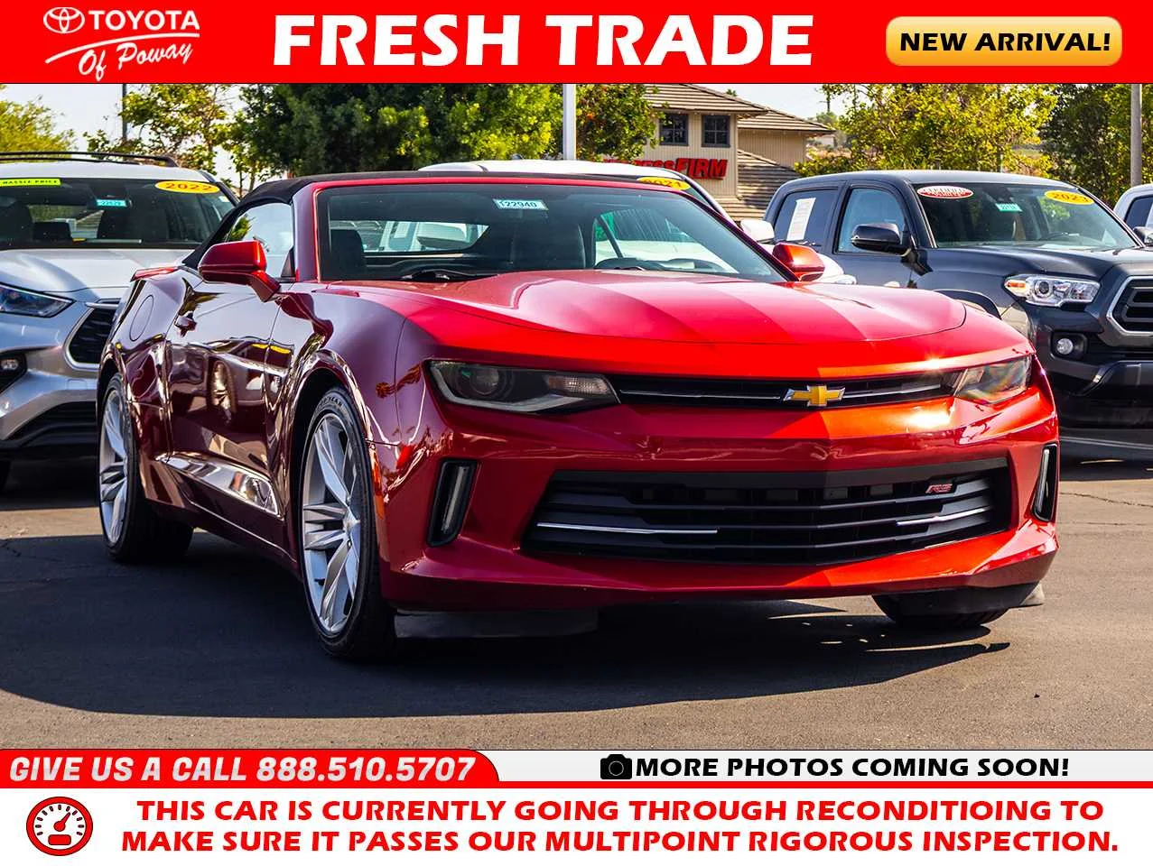 2016 Chevrolet Camaro 2.0 Convertible 2LT's photo