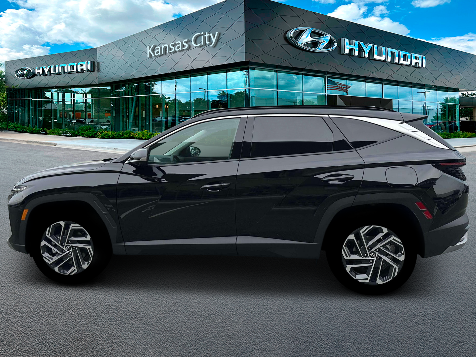 New 2026 Ash Black Hyundai Limited image 3