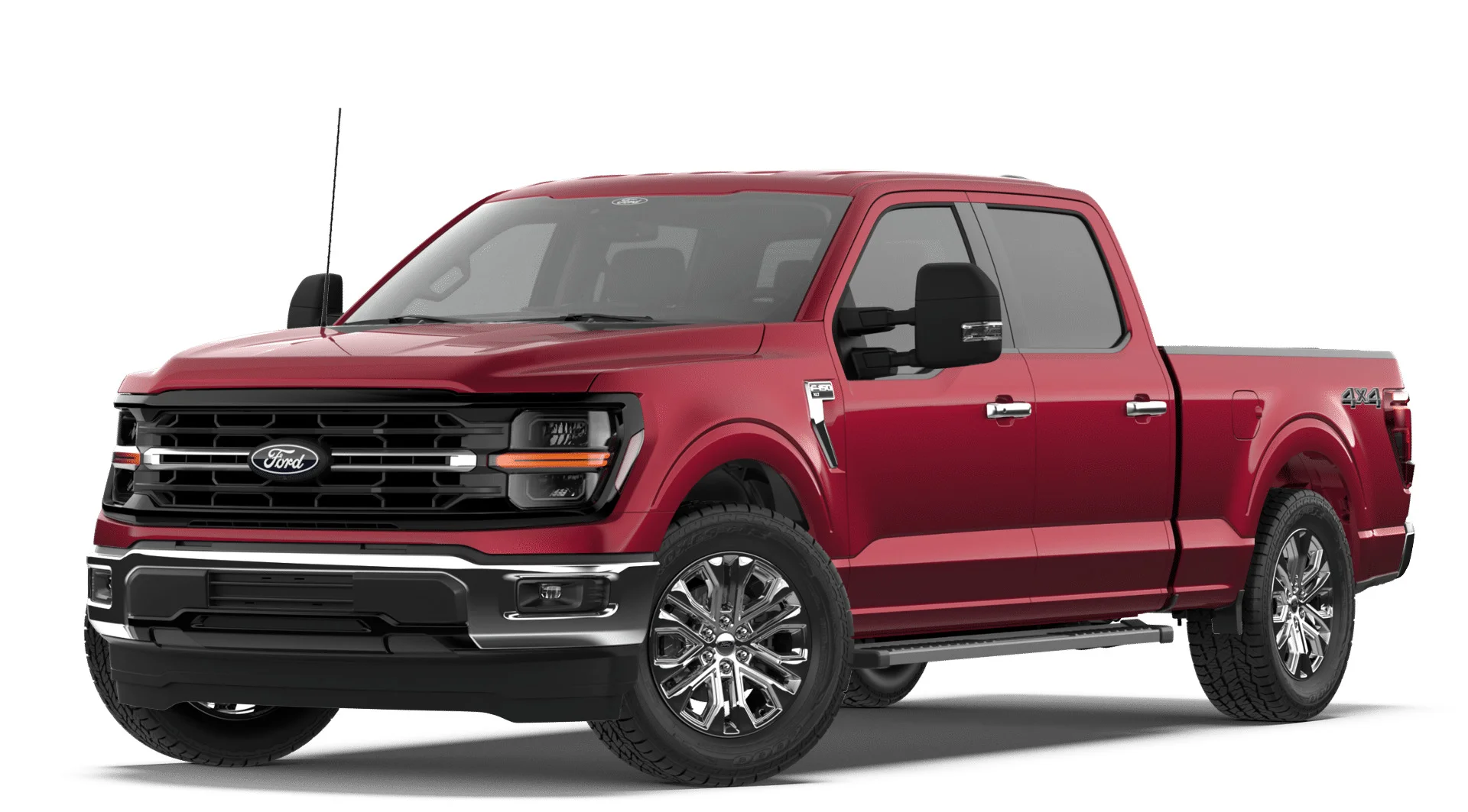 New 2026 Red Ford XLT image 1