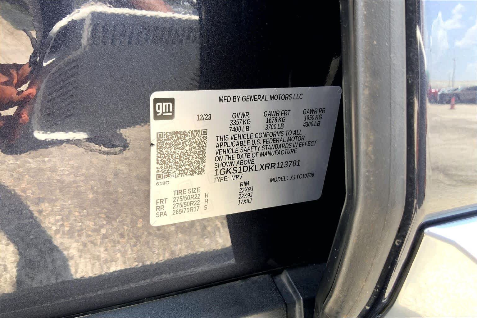 Used 2024 Titanium Rush Metallic GMC Denali image 36