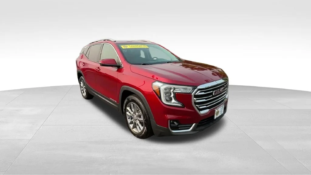 Used 2022 Red GMC SLT image 9